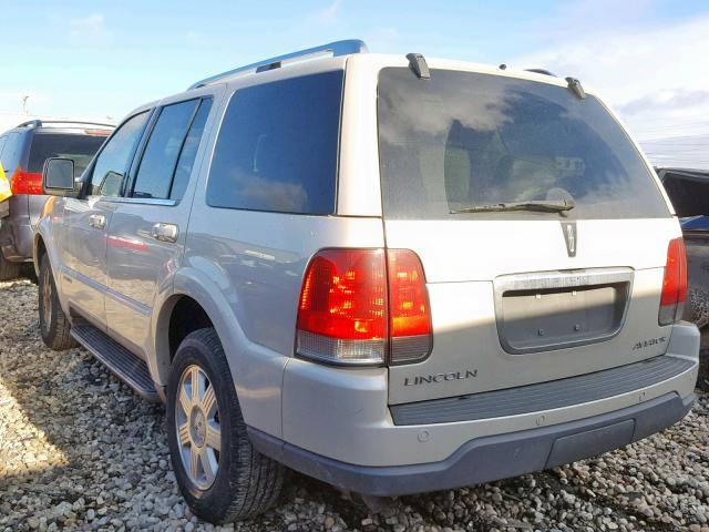 5LMEU88H85ZJ29666 - 2005 LINCOLN AVIATOR 奶油色 照片 3