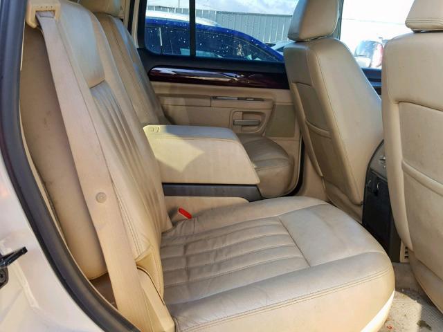 5LMEU88H85ZJ29666 - 2005 LINCOLN AVIATOR 奶油色 照片 6