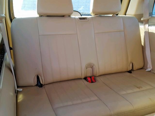 5LMEU88H85ZJ29666 - 2005 LINCOLN AVIATOR 奶油色 照片 9