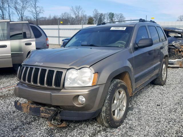 1J4GR48K35C509579 - 2005 JEEP GRAND CHER BROWN photo 2