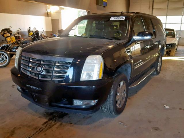 1GYFK66817R295369 - 2007 CADILLAC ESCALADE E BLACK photo 2