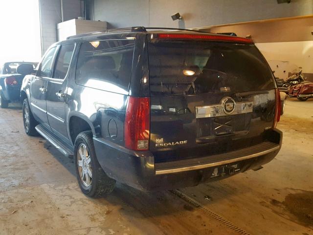 1GYFK66817R295369 - 2007 CADILLAC ESCALADE E BLACK photo 3