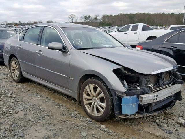 JN1CY0AR6AM960925 - 2010 INFINITI M35 BASE SILVER photo 1