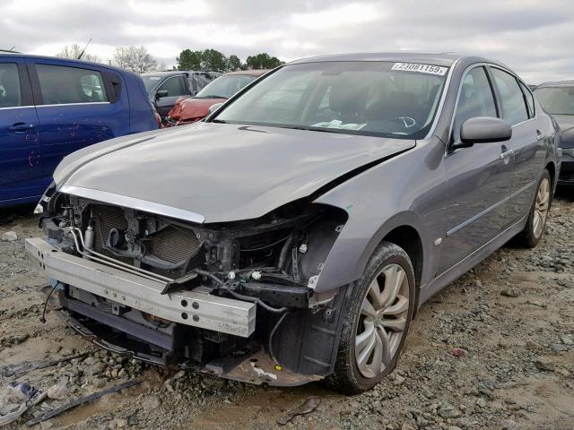 JN1CY0AR6AM960925 - 2010 INFINITI M35 BASE SILVER photo 2