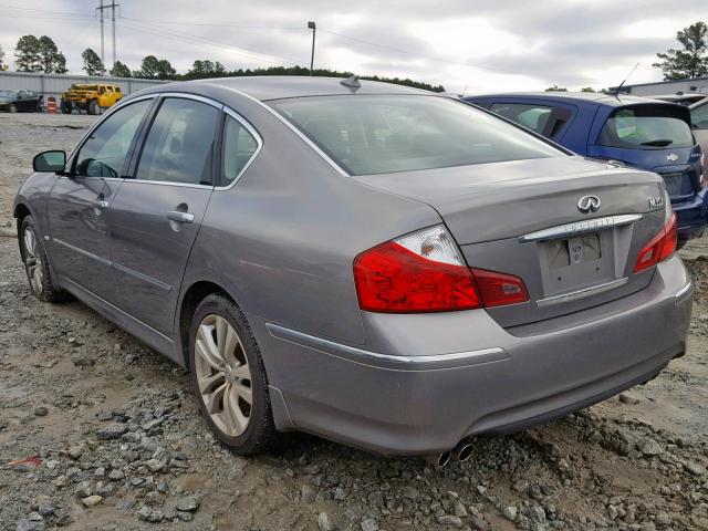 JN1CY0AR6AM960925 - 2010 INFINITI M35 BASE SILVER photo 3