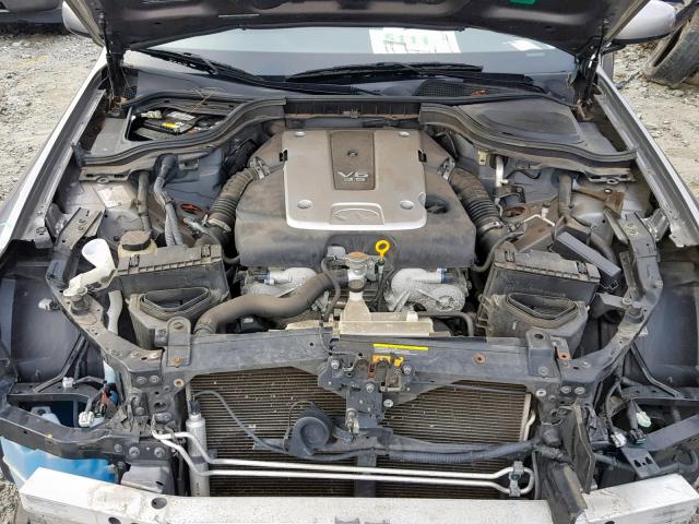 JN1CY0AR6AM960925 - 2010 INFINITI M35 BASE SILVER photo 7