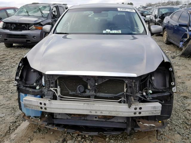 JN1CY0AR6AM960925 - 2010 INFINITI M35 BASE SILVER photo 9