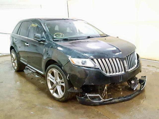 2LMDJ8JK9DBL33508 - 2013 LINCOLN MKX BLACK photo 1