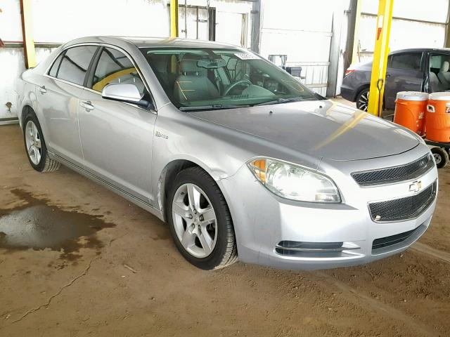 1G1ZF57569F227216 - 2009 CHEVROLET MALIBU HYB SILVER photo 1