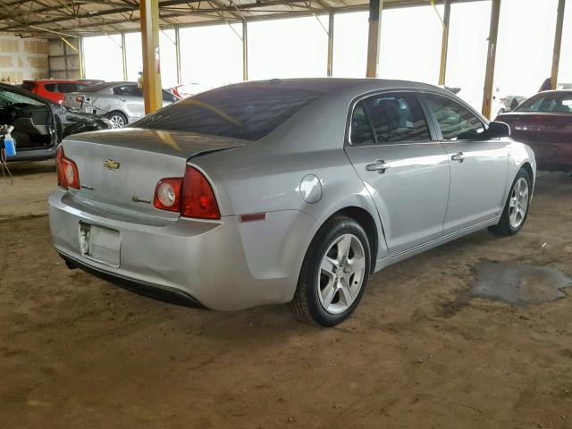 1G1ZF57569F227216 - 2009 CHEVROLET MALIBU HYB SILVER photo 4