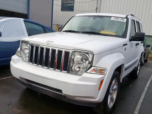 1J4PN5GK7BW530528 - 2011 JEEP LIBERTY LI WHITE photo 2