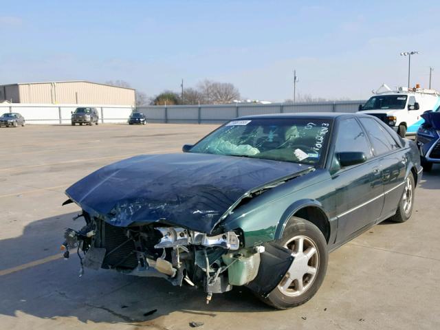 1G6KY5298TU823740 - 1996 CADILLAC SEVILLE ST GREEN photo 2