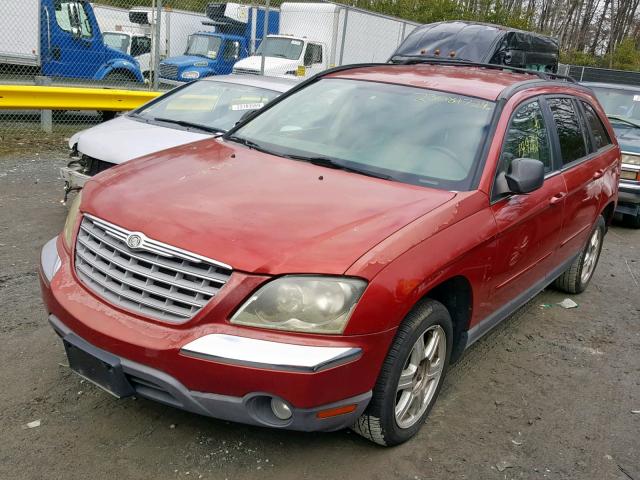 2A4GM684X6R706592 - 2006 CHRYSLER PACIFICA T RED photo 2