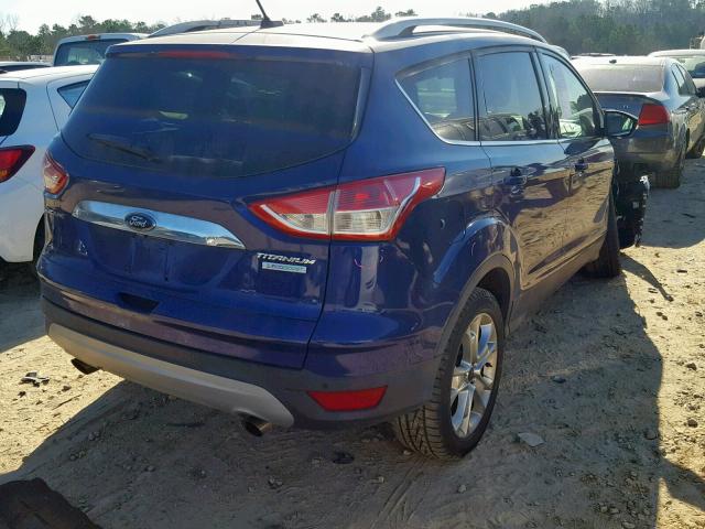 1FMCU0JX0EUE37442 - 2014 FORD ESCAPE TIT BLUE photo 4