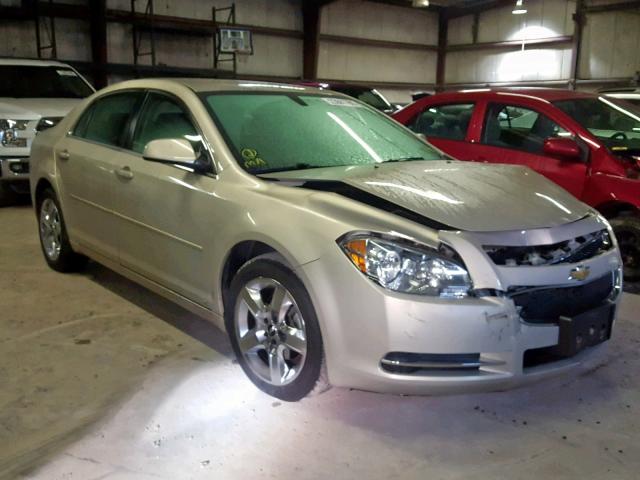 1G1ZH57B194225398 - 2009 CHEVROLET MALIBU 1LT BEIGE photo 1