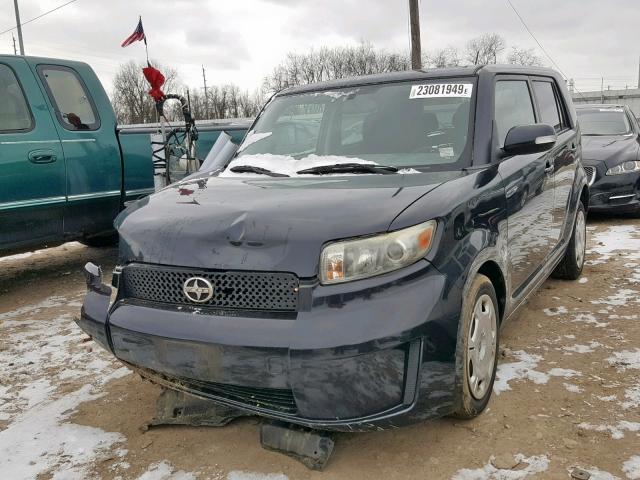 JTLKE50E381008946 - 2008 TOYOTA SCION XB Қара фото 2