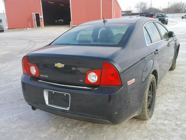 1G1ZJ57B18F264127 - 2008 CHEVROLET MALIBU 2LT BLACK photo 4