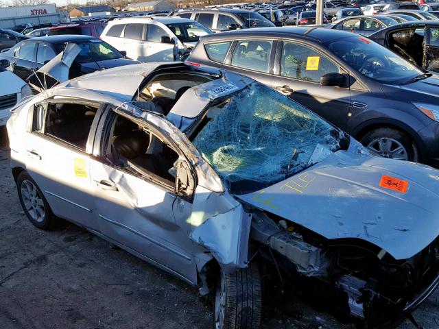 3N1AB61E68L608635 - 2008 NISSAN SENTRA 2.0 SILVER photo 10