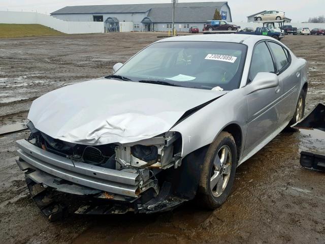2G2WP552961154737 - 2006 PONTIAC GRAND PRIX SILVER photo 2