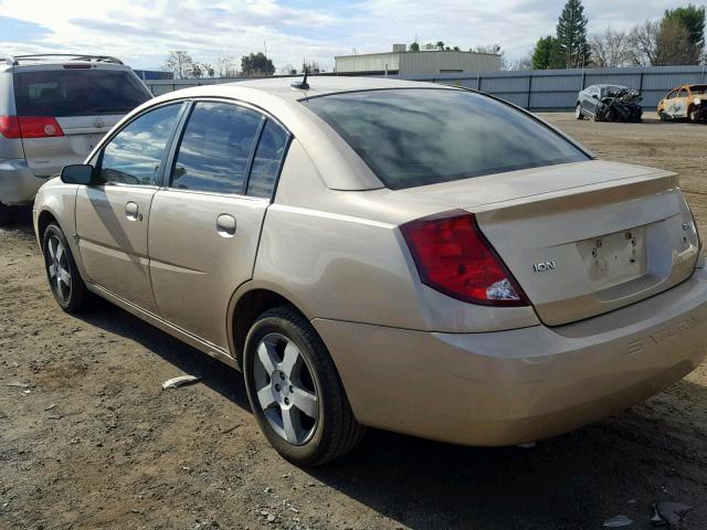 1G8AK58B27Z162228 - 2007 SATURN ION LEVEL GOLD photo 3
