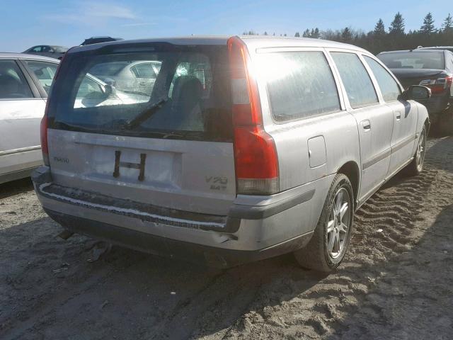 YV1SW58D932320206 - 2003 VOLVO V70 2.4T SILVER photo 4