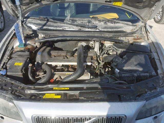 YV1SW58D932320206 - 2003 VOLVO V70 2.4T SILVER photo 7