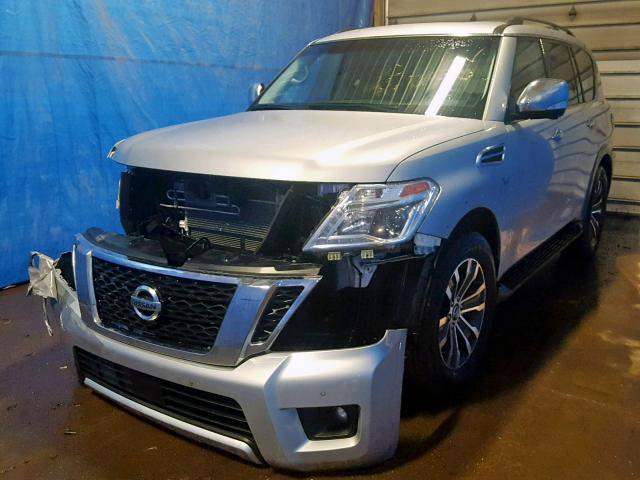 JN8AY2NC6JX502682 - 2018 NISSAN ARMADA SV SILVER photo 2