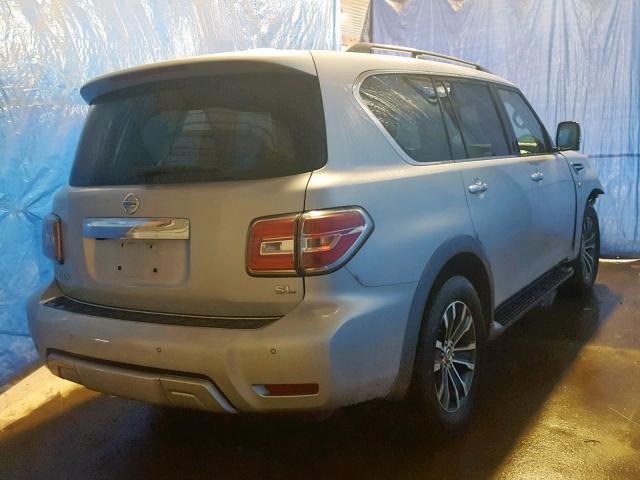 JN8AY2NC6JX502682 - 2018 NISSAN ARMADA SV SILVER photo 4