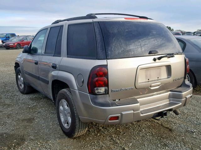 1GNDS13S632341014 - 2003 CHEVROLET TRAILBLAZE Gümüş foto 3