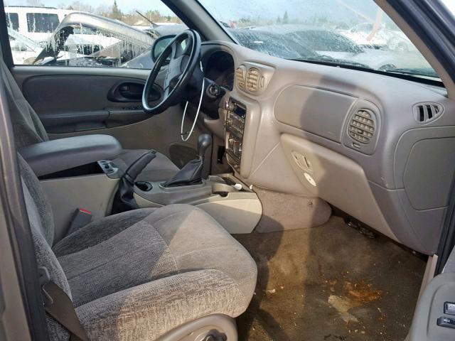 1GNDS13S632341014 - 2003 CHEVROLET TRAILBLAZE Gümüş foto 5