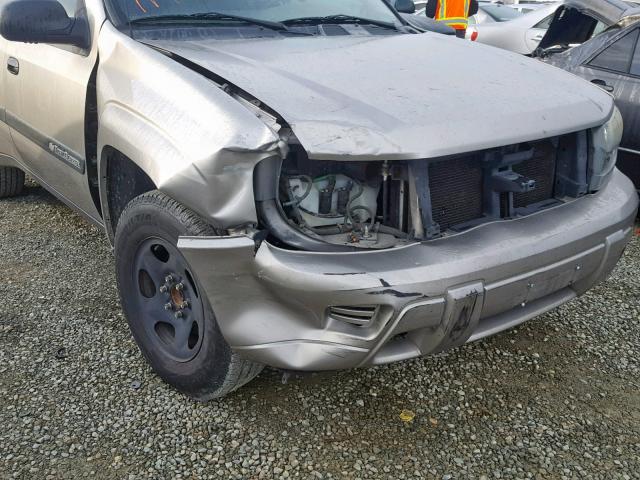 1GNDS13S632341014 - 2003 CHEVROLET TRAILBLAZE Gümüş foto 9