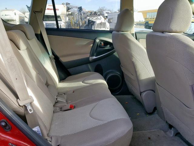 JTMZD33VX75075872 - 2007 TOYOTA RAV4 红色 照片 6