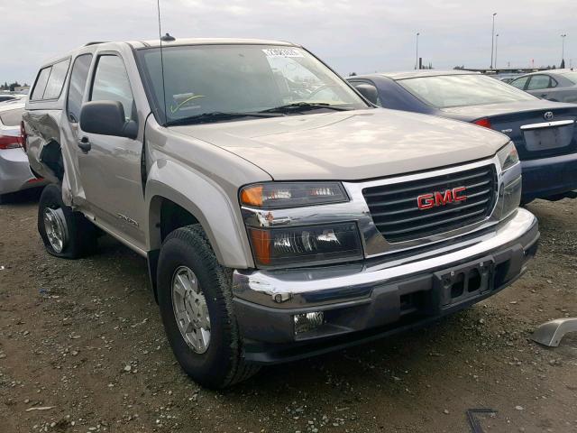 1GTDS196748186457 - 2004 GMC CANYON BEIGE photo 1