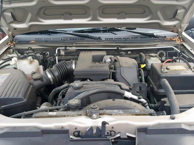 1GTDS196748186457 - 2004 GMC CANYON BEIGE photo 7