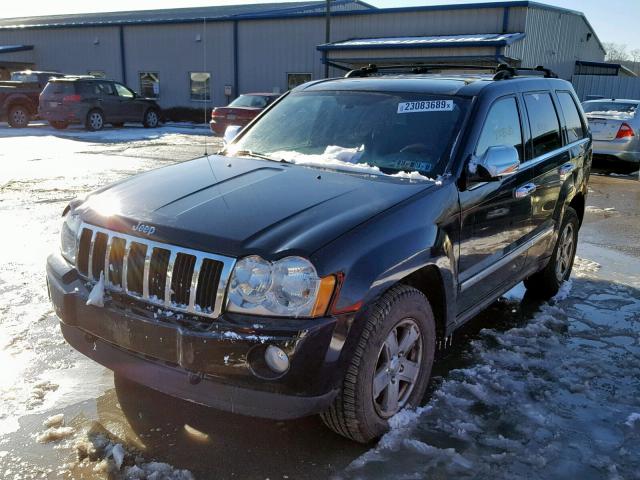 1J8HR58266C181908 - 2006 JEEP GRAND CHER BLACK photo 2