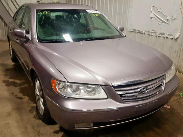 KMHFC46F96A055999 - 2006 HYUNDAI AZERA SE GRAY photo 1