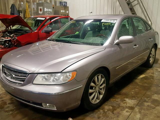 KMHFC46F96A055999 - 2006 HYUNDAI AZERA SE GRAY photo 2