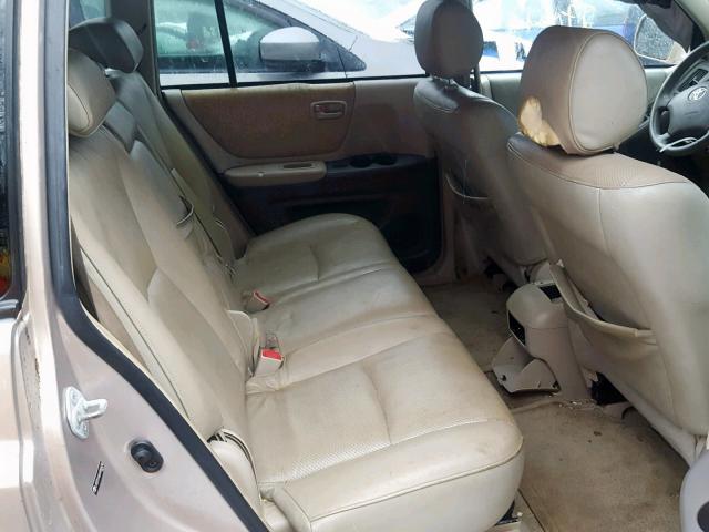 JTEEP21A050086434 - 2005 TOYOTA HIGHLANDER 金色 照片 6