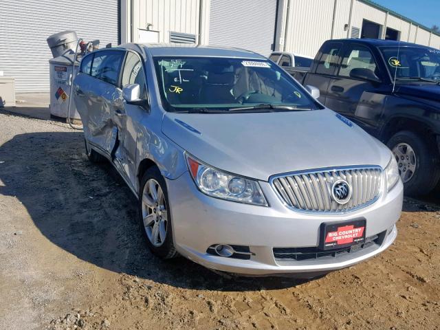 1G4GC5EG2AF244834 - 2010 BUICK LACROSSE C SILVER photo 1