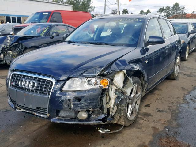 WAUKF78E98A122570 - 2008 AUDI A4 2.0T AV BLUE photo 2