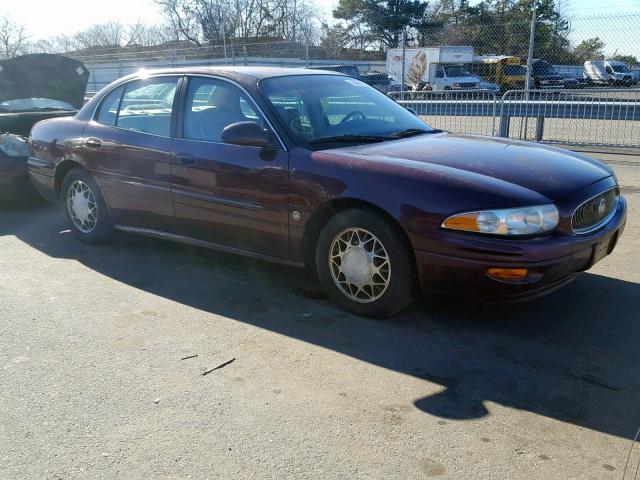 1G4HP54K444142448 - 2004 BUICK LESABRE CU MAROON photo 1