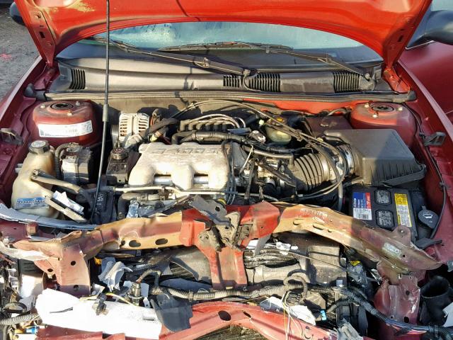 1G3NL52E23C302721 - 2003 OLDSMOBILE ALERO GL RED photo 7