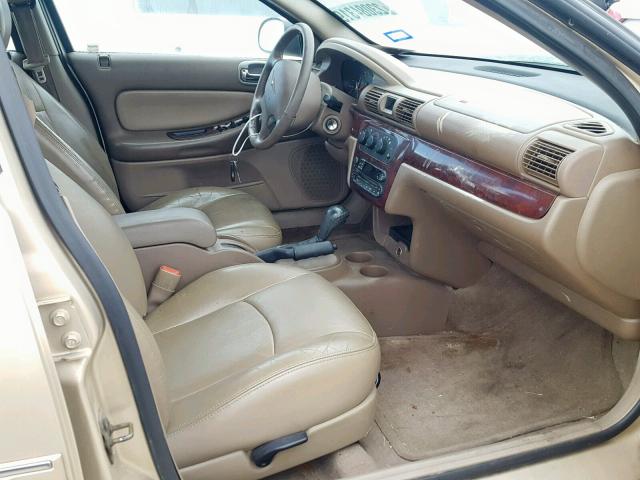 1C3EL56U91N575095 - 2001 CHRYSLER SEBRING LX TAN photo 5