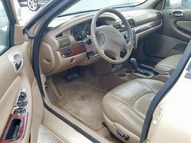 1C3EL56U91N575095 - 2001 CHRYSLER SEBRING LX TAN photo 9