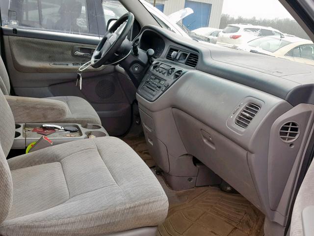 2HKRL18522H517682 - 2002 HONDA ODYSSEY LX SILVER photo 5