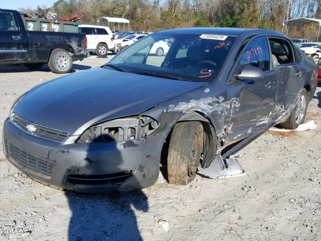 2G1WB58K789209561 - 2008 CHEVROLET IMPALA LS GRAY photo 2