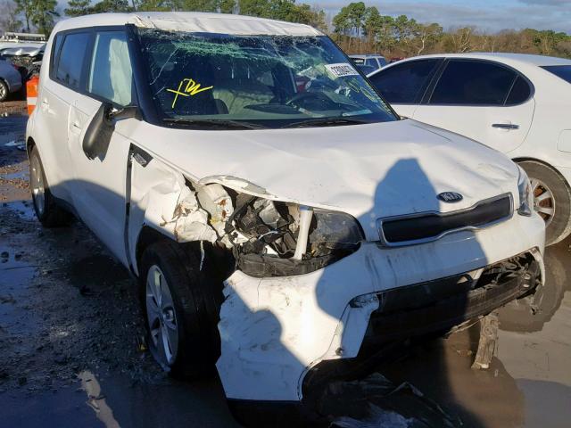 KNDJN2A26E7717437 - 2014 KIA SOUL თეთრი ფოტო 1