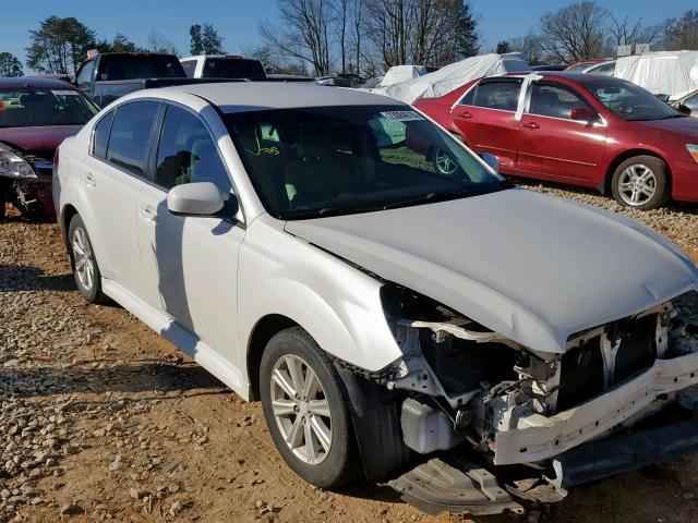 4S3BMBC68A3241300 - 2010 SUBARU LEGACY 2.5 WHITE photo 1