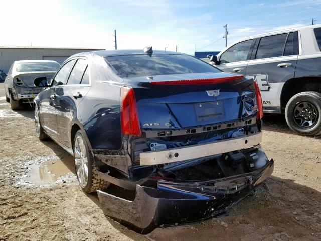 1G6AB5RAXF0132363 - 2015 CADILLAC ATS LUXURY BLUE photo 3