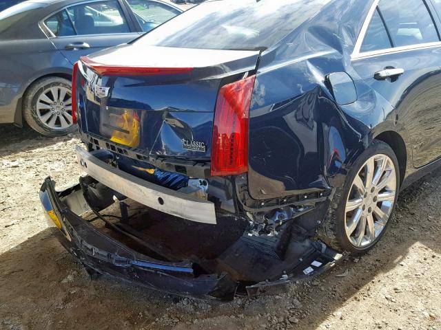 1G6AB5RAXF0132363 - 2015 CADILLAC ATS LUXURY BLUE photo 9